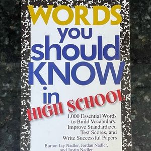 Words You Should Know In High School book
